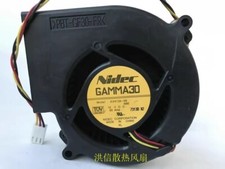 Nidec GAMMA30 A34124-58 9733 DC12V 0.65A 3-Pin Turbo Blower Cooling Fan picture