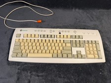 Vintage Gateway 7001602 Wired PS/2 Multimedia Computer Keyboard Key Tronic Gray picture