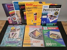 500+ Sheets Of Inkjet Paper- Avery, Kodak, Konica, Great White And OfficeMax picture