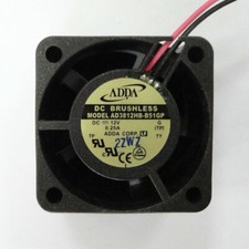 ADDA AD3812HB-B51GP 3828  DC 12V 0.25A 2 wire computer  cooling fan picture