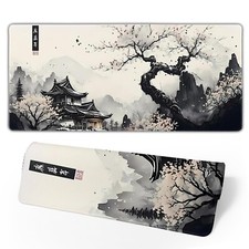 Japanese Mouse Pad, Large Japanese Desk Mat, XL Anime Gaming Keyboard Mat, No... picture