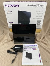 Netgear R6200v2 AC1200 Smart WiFi Router 802.11ac Dual Band Wireless TESTED picture