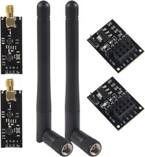 2Pcs NRF24L01+PA+LNA RF Wireless Transceiver Module with SMA Antenna 2.4G... picture