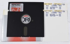 Vtg Memorex Computer Floppy Disk - Untested (Atari, DOS 2.5, Antic-Extended DDT) picture