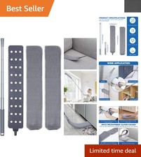 Lightweight 60in Microfiber Duster Set - Washable, Bendable, and Easy to Store picture
