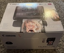 Canon SELPHY CP1200 Dye-Sub Color Photo Printer, Wireless/USB, 4x6, Black picture