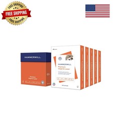 Professional Quality 24Lb Printer Paper 8.5x11 - 2500 Sheets with Bright Finish picture