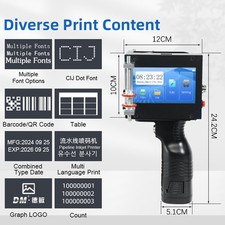 Handheld Inkjet Marking Machine for Copper Wire Cable Sheath Serial No picture
