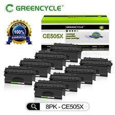 8PK CF280X High Yield Bk Toner For HP LaserJet Pro 400 M401n M401dne MFP M425dw picture