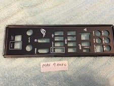 ASUS IO SHIELD FOR ASUS  MAXIMUS IX HERO  ,MAXIMUS IX HERO ,  USED picture