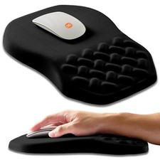 Ergonomic Slope Mouse Pad Wrist Support, Wrist Rest Mousepad for Carpal Tunne... picture