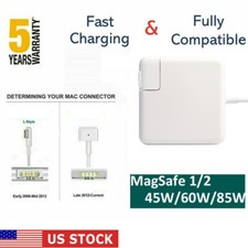 45W 60W 85W AC Power Adapter Charger For Apple Macbook Pro Air A1436 A1465 A1466 picture