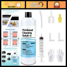 Universal Printhead Cleaning Kit 250mL for Inkjet Printers - HP, Canon, Brother, picture