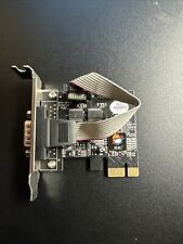 SIIG Dual PCIe Serial Adapter Low Profile card picture