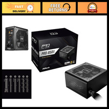 850W 80 Plus Gold Power Supply, ATX 3.1 & PCIe 5.1 Ready, Low-Noise Fan, 3-Year picture