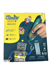 NEW 3Doodler Start+ Essentials 3D Printing Pen Set w 72 Strands 10 Activity STEM picture