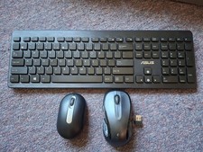 ASUS Wireless Keyboard & Mouse NEW In Package Never Used & Logitech mouse used  picture