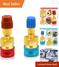 2-Piece R1234yf to R134a Quick Couplers for Effortless Refrigerant Recharge picture
