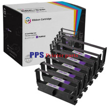 LOT6 New Ribbon For Epson ERC-32 Purple M820 M935 M825 ERC32 Fast shipping picture