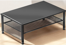 2-Tier Computer Monitor Stand Riser, Desk Organizer for Monitor picture