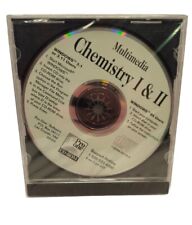 1 Pro One Multimedia Chemistry 1 & 2 Pc CDROM new sealed windows 3 3.11 95 VTG picture