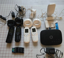 OOMA TELO Base Station (MODEL  104), 1HD3 and 3 HD2 handsets, + Security package picture