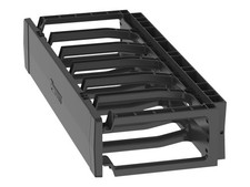 Panduit PatchRunner&trade;2 Horizontal Single Sided Manager, 2RU, Black (pr2hf2) picture