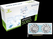 Manli GeForce RTX 5060 Polar Fox OC 8GB GDDR7 Graphics card 2K/ 4K Gaming DLSS 4 picture