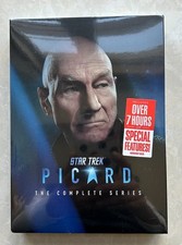 Star Trek Picard : The Complete Season 1,2,3 ( DVD, 2023, 10-Disc Set) season1-3 picture