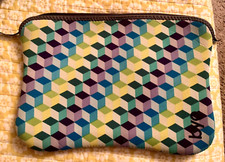 BYO Go-Go Cube Pattern Laptop Sleeve Case Cover 15.5