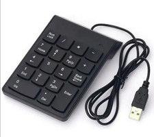 18 Key USB Wired Numeric Keypad Mini Number Keyboard for PC Laptop Mac Notebook picture