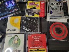 Lot Of Apple Software 90s-2000s Installation CDs Mac OS 9.1, iLife, Games, Etc picture