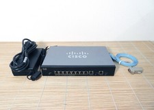 Cisco SG300-10MPP-K9 10-Port Gigabit Max PoE+ 124W Budget Managed Switch picture