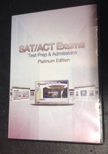 SAT/ACT Exams Test Prep & Admissions Platinum Edition CD ROM WIN picture