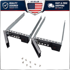 2PCS 3.5 Inch Hard Drive Tray Caddy for Dell PowerEdge Server Replacement X7K8W picture