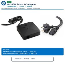 [5 PACK] NEW Genuine HP 330W Smart AC Adapter 2YD04AA#ABG 7.4mm Omen Z VR Backpa picture