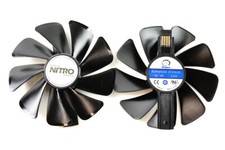 Full Set GPU Fans 95mm Sapphire Nitro Pulse 470 480 570 580 CF1015H12D | US S... picture