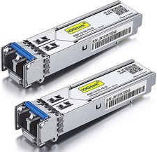 2 Pcs For Cisco GLC-LH-SM Transceiver, Gigabit SFP 1000Base-LX 1310nm SMF 20km picture