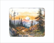 Yosemite National Park Wilderness Mouse Pad Painting Art 7 3/4 x 9