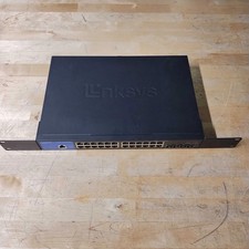 LINKSYS LGS328C 24-PORT MANAGED GIGABIT ETHERNET SWITCH 4X 10G SFP+ OPEN BOX picture