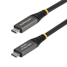StarTech CC6FT40GUSB4GEN3 6ft Active USB4 Cable 40Gbps 240W Black picture