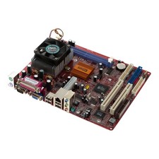 Motherboard PC CHIPS M810D V7.5 AMD 2000+ 1300MHz DDR PCI microATX with cooler picture