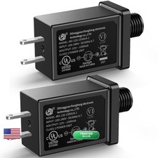 Vanamava 2PCS Replacement Yard Inflatable Adapters 1.5A Class 2 Power Supply picture