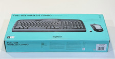 Logitech MK335 Wireless Keyboard Mouse Combo Full Size USB Receiver Open Box picture