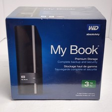 Western Digital My Book 3TB, External, (WDBFJK0030HBK-NESN) New factory sealed picture