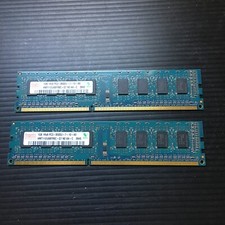 2  (2x1G) OEM HYNIX 1GB 1Rx8 PC3-8500U-7-10-A0 DESKTOP MEMORY HMT112U6BFR8C-G7 picture