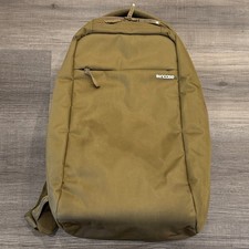 Incase City Backpack Beige Laptop Bag Tech Pack Padded Back Slim Travel Work picture
