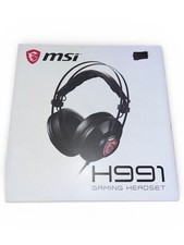 MSI H991 Wired PC Gaming Headset with Microphone (S37-21000A1-V33) - Black picture