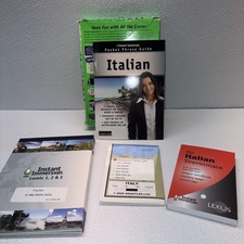 Instant Immersion Learn How To Speak Italian Levels 1-3- Fast Ship picture