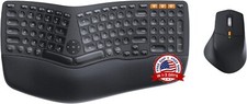 Teclado dividido ergonómico inalámbrico con modo dual 2.4G y función Bluetooth picture